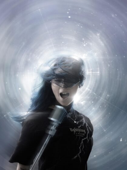 singer, musician, microphone, studio, sound, fantasy, human